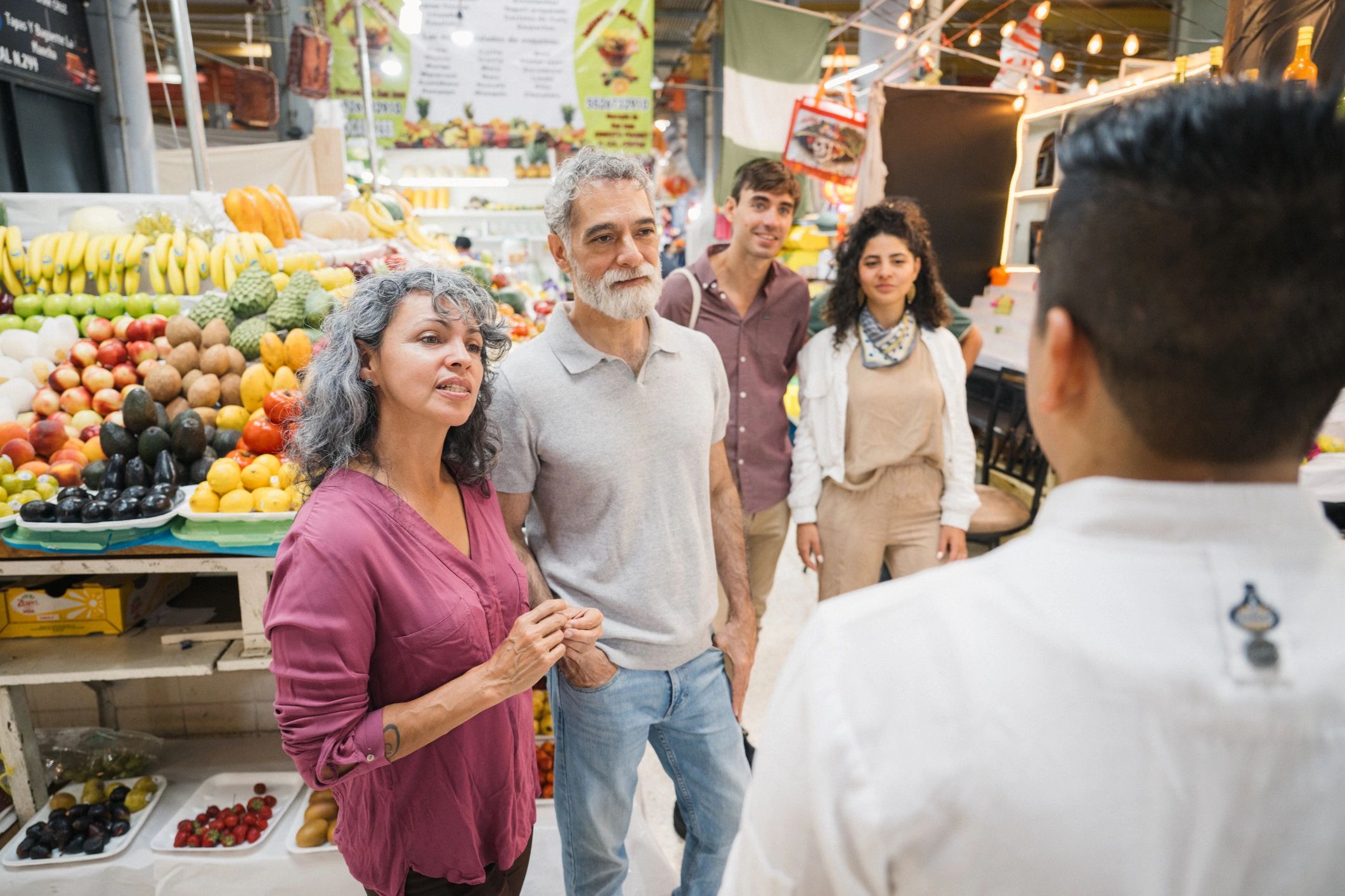 Farm stand with fresh produce ready for customers